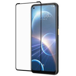 3D edzett üveg HTC Desire 22 Pro 5G készülékhez, fekete