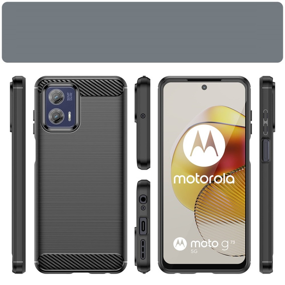 Telefontok a Motorola Moto G73 5G, Carbon, fekete