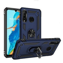 Páncélozott telefontok a Huawei P30 Lite, Nox Case Ring, kék