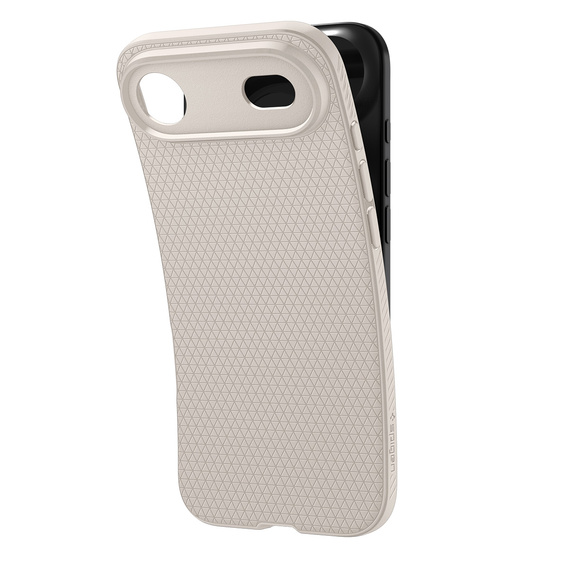 Spigen Liquid Air tok iPhone Air készülékhez, natúr titánium