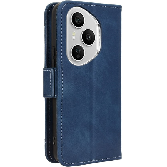 Pattintható tok a Honor 400 Pro 5G, Card Slot, sötétkék