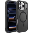 MagForce tok iPhone 17 Pro készülékhez, MagSafe, páncélozott, fekete