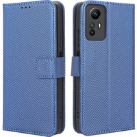 Pattintható tok a Xiaomi Redmi Note 12S 4G, Wallet Smart Magnet, kék