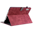 Telefontok a Lenovo Tab M9, Wallet Pen Slot, piros