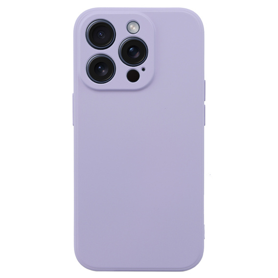 Telefontok a iPhone 15 Pro, Silicone Lite, lila
