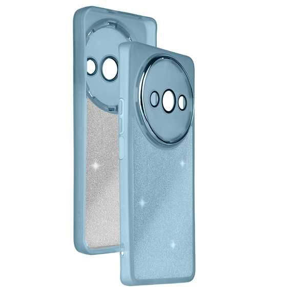 Telefontok a Xiaomi Redmi A3, Glittery Powder, kék