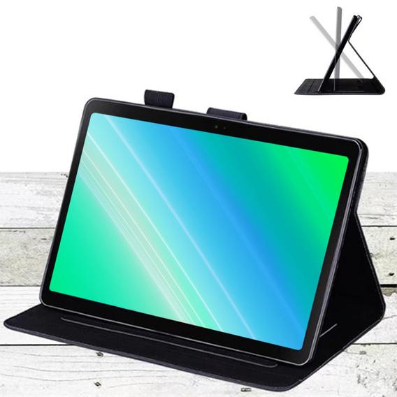 Tok iPad 10.2" 2021/2020/2019 (9/8/7 gen.), pánttal, animal, fekete