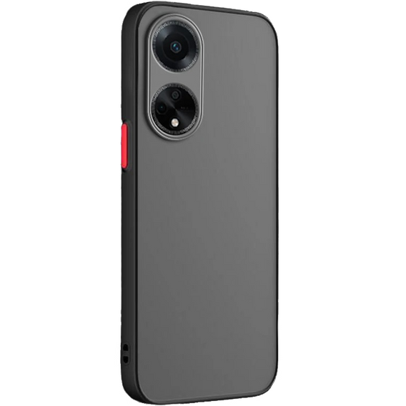 Tok Oppo A18 4G / A38 4G, Fusion Hybrid, kameravédelemmel, matt / fekete