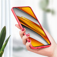 Telefontok a Xiaomi Mi 11i / POCO F3, Silicone Lite, piros