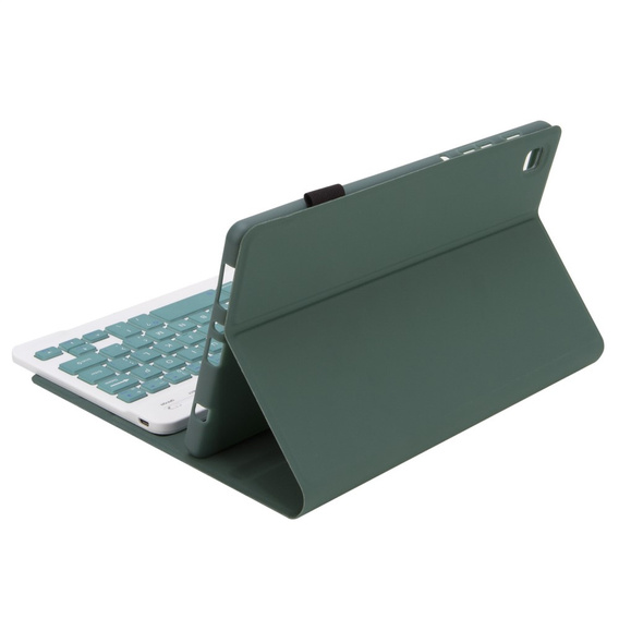 Tok + billentyűzet Samsung Galaxy Tab A7 Lite 8.7 T220 / 225, zöld
