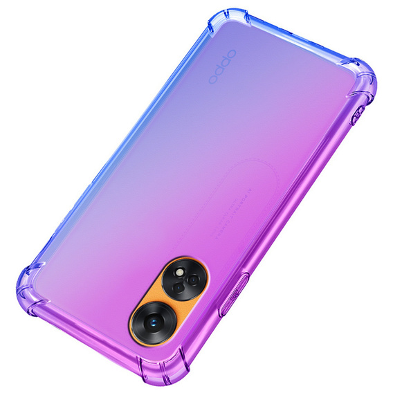 Tok Oppo Reno8 T, Gradient Dropproof, Lila / kék