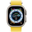 Pasek Silikonowy Ocean do Apple Watch 1/2/3/4/5/6/7/8/SE/ULTRA 42/44/45/49MM, Żółty