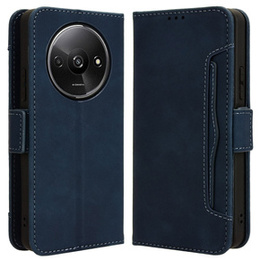 Pattintható tok a Xiaomi Redmi A3, Card Slot, sötétkék