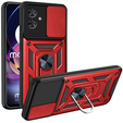 Telefontok a Motorola Moto G54 5G, CamShield Slide, piros
