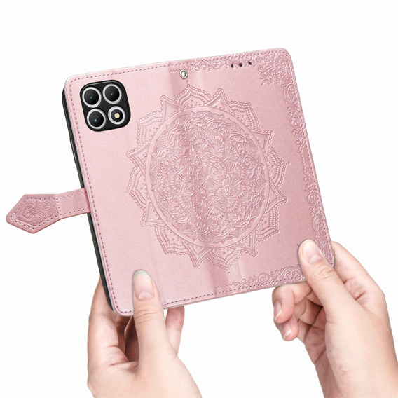 Pattintható tok a T Phone 2 5G, Mandala, rózsaszín