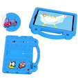 Gyermek tok iPad mini 7.9" 2019/2015/2014/2013/2012 (5/4/3/2/1 gen.), Cute Patterns, állvánnyal, kék