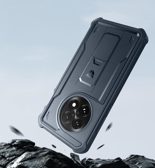 Páncélozott tok a OnePlus 13, Dexnor Full Body (Two Frames), kék