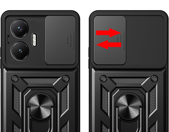 Telefontok a Xiaomi Poco F7, CamShield Slide, fekete