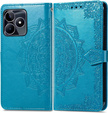 Pattintható tok a Realme Note 50, Mandala, kék