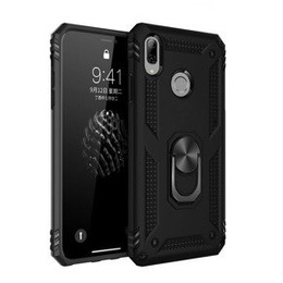 Páncélozott telefontok a Huawei P20 Lite, Nox Case Ring, fekete