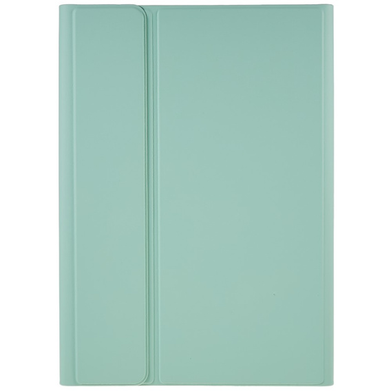 Tok + billentyűzet Galaxy Tab S7+ Plus / S8+ Plus /S7 FE T730 T733, Pen Slot, menta