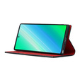 Bőr tok a Samsung Galaxy S23 Plus, ERBORD Grain Leather, fekete