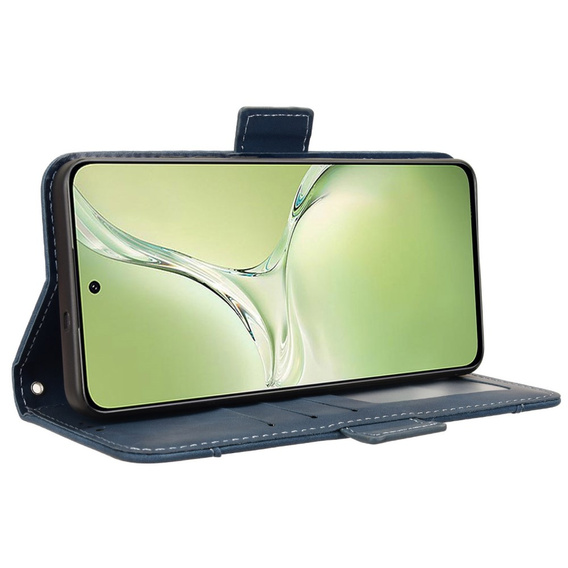 Pattintható tok a OnePlus Nord CE4 Lite, Card Slot, sötétkék