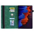 Tok Samsung Galaxy Tab S10 FE+ Plus, Classic, tolltartóval, fekete