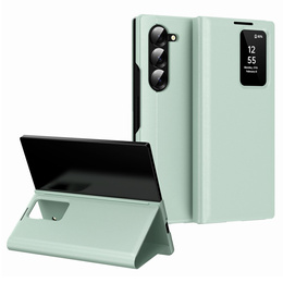 Flip tok Samsung Z Fold6 5G, Smart View Wallet, zöld