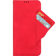 Pattintható tok a Honor 90, Card Slot, piros