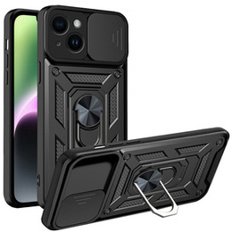 Telefontok a iPhone 14, CamShield Slide, fekete