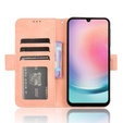 Pattintható tok a Samsung Galaxy A25 5G, Card Slot, rózsaszín