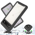 Tok Google Pixel 6a készülékhez, Shockproof, fóliával, fekete