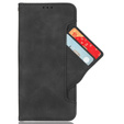 Pattintható tok a Motorola Moto G85, Card Slot, fekete