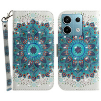 Pattintható tok a Xiaomi Redmi Note 13 Pro 5G, Wallet, Mandala Flower