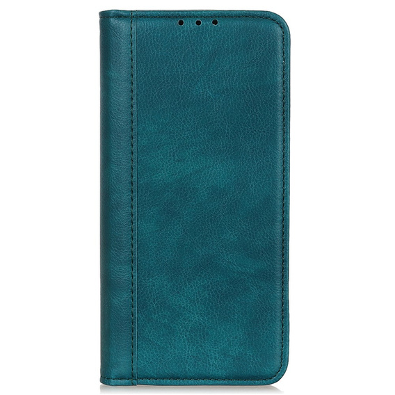 Telefontok a Xiaomi Redmi Note 13 Pro+, Wallet Litchi Leather, zöld