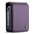 CASEME flip tok Samsung Galaxy Z Flip5 5G, Litchi Wallet, lila