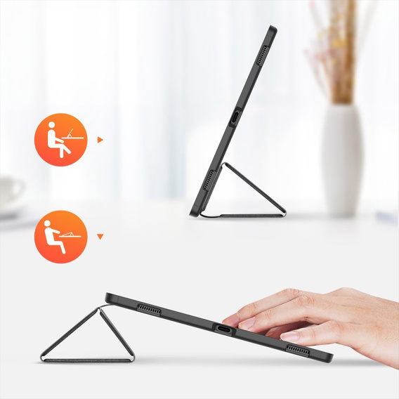 Tok Samsung Galaxy Tab S10 Ultra-hoz, Dux Ducis Domo, fekete