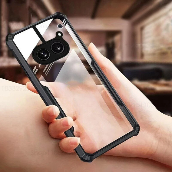 Telefontok a Nothing Phone 2a, AntiDrop Hybrid, fekete