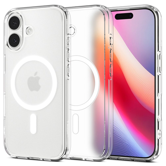 Spigen Ultra Hybrid MagSafe tok iPhone 17 készülékhez, fagyos fehér