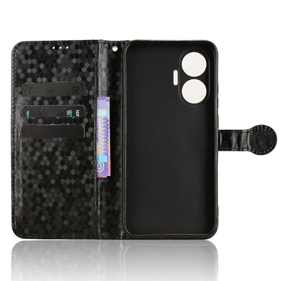 Tárca Rhombus flip tok a Xiaomi Poco F7 5G számára