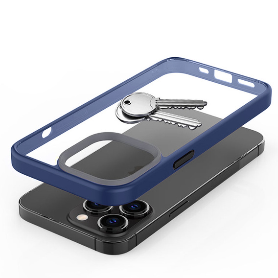 Telefontok a iPhone 13 Pro, ERBORD Hybrid Case, kék