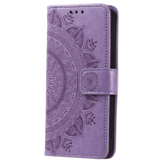 Pattintható tok a Xiaomi Redmi Note 13 Pro+, Mandala, lila