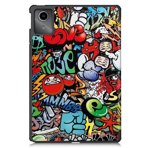 Tok Lenovo Tab M11, Smartcase, graffiti