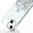 Telefontok a iPhone 13 Mini, Glittery, kék