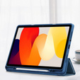 Tok Xiaomi Redmi Pad SE 11", Smartcase Hybrid, tolltartó résszel, kék
