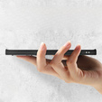 Telefontok a Samsung Galaxy S23, Leather Hybrid MagSafe, fekete
