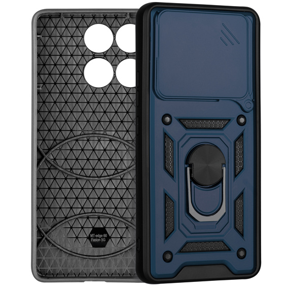 Telefontok a Motorola Edge 60 / 60 Fusion, CamShield Slide, kék
