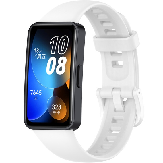 Silikonowy Gumowy Pasek do Huawei Band 8, różowy