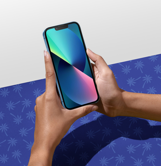 Diamond Palm edzett üveg iPhone 13 Mini készülékhez